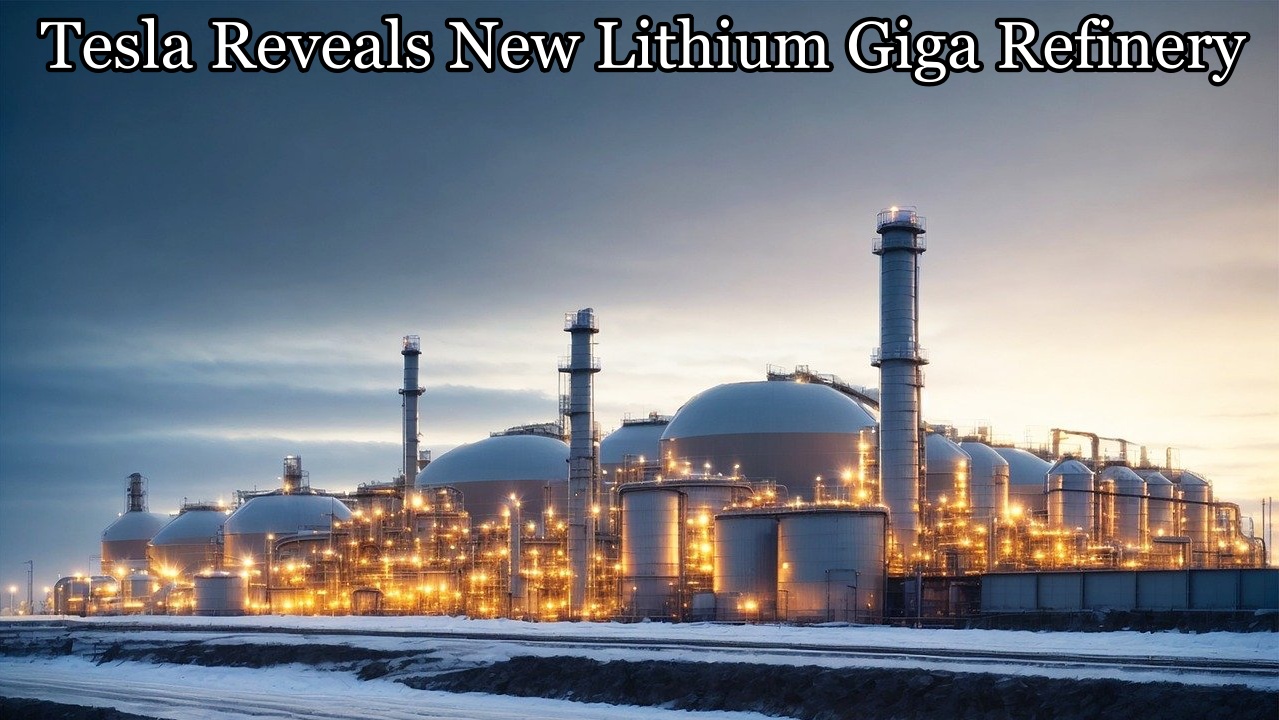 Tesla Reveals New Lithium Giga Refinery: A Game-Changer for EV Battery Production