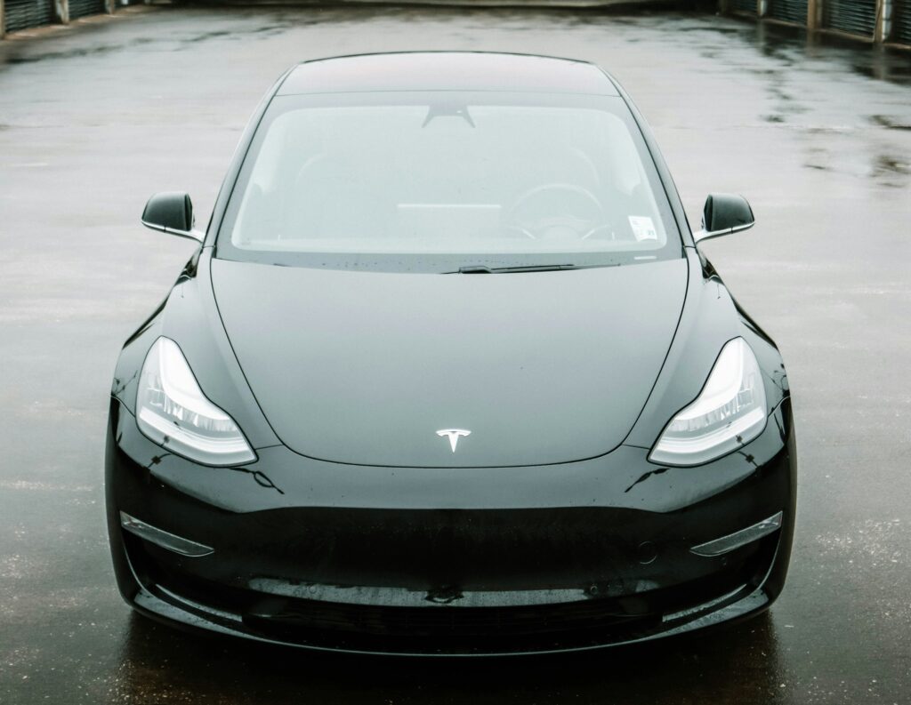 Tesla Car Black