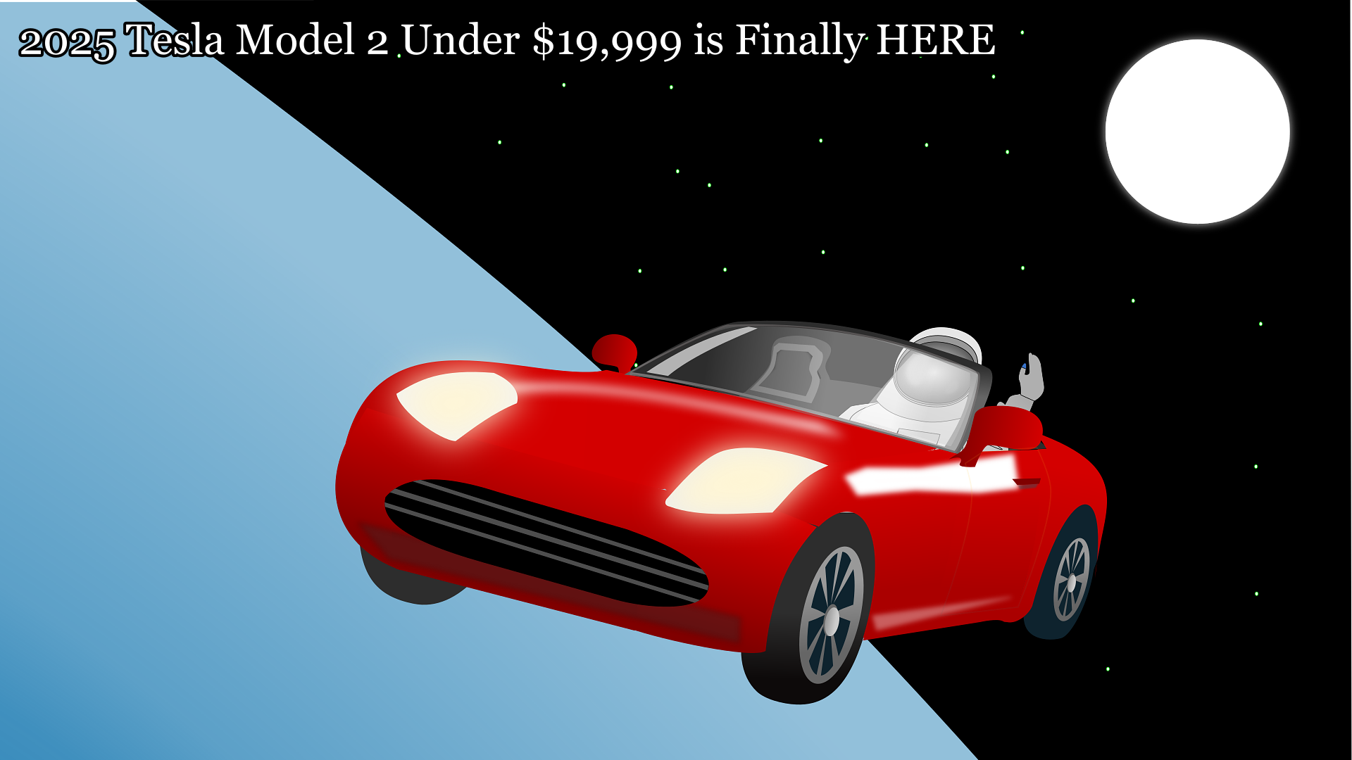 2025 Tesla Model 2 Under $19,999 is Finally HERE