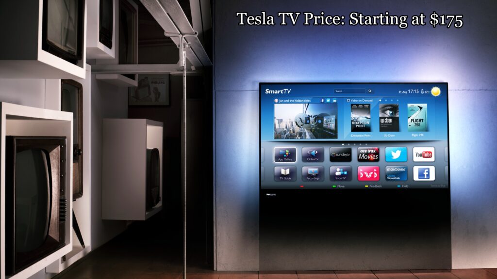 Tesla TV Price: Starting at $175