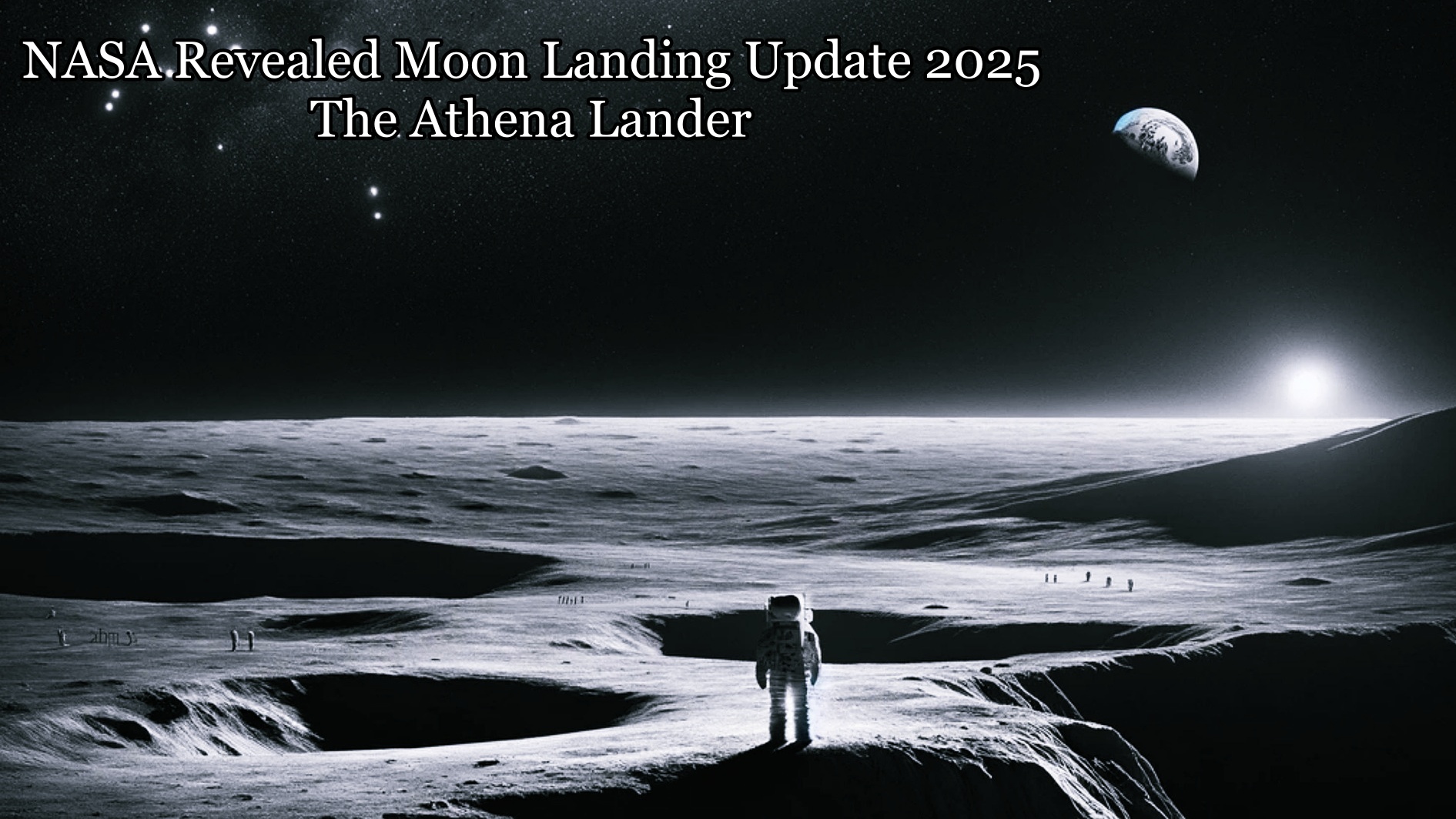 NASA Revealed Moon Landing Update 2025 - The Athena Lander