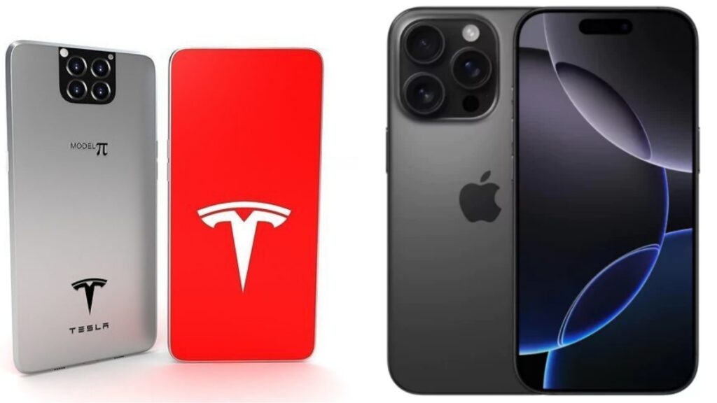 2025 Tesla Pi Phone Starlink vs IPhone 16 Pro Max: Tested