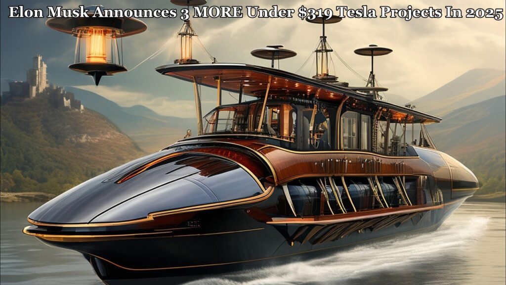 Elon Musk Announces 3 MORE Under $319 Tesla Projects In 2025