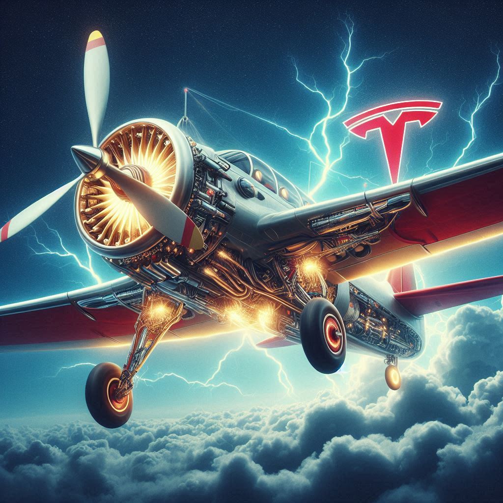Tesla $75,759 Electric Plane