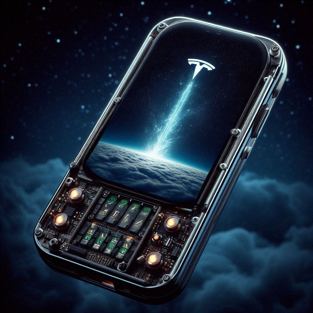 Tesla Starlink Pi Phone