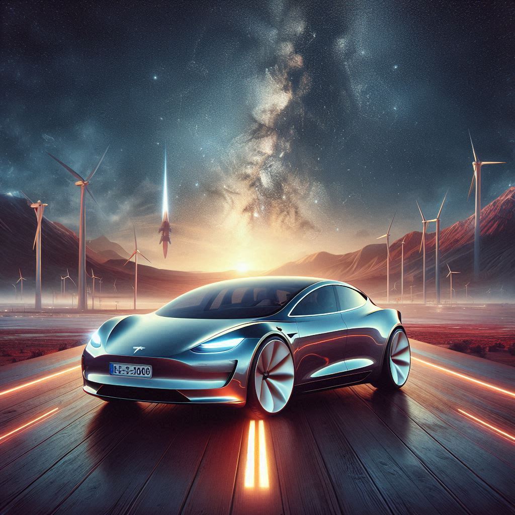 2026 Tesla Starlink Model 2 Car