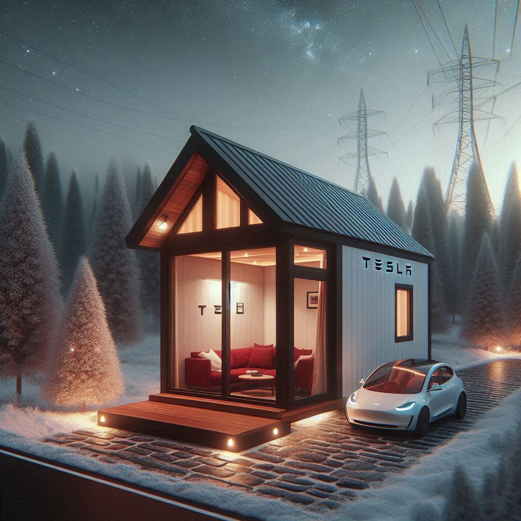 $6,375 Tesla Tiny House