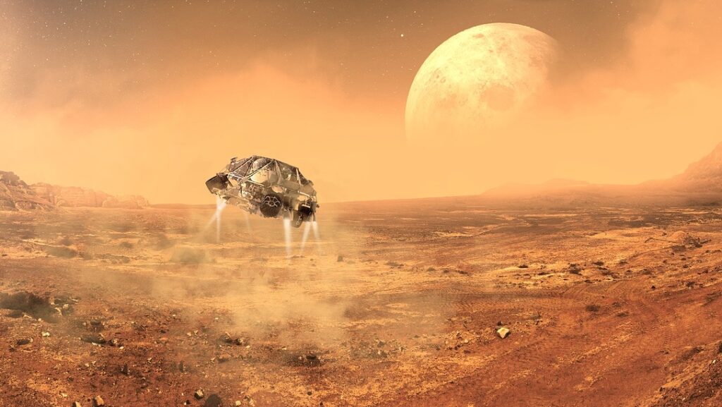 NASA and Blue Origin Are Going to Mars