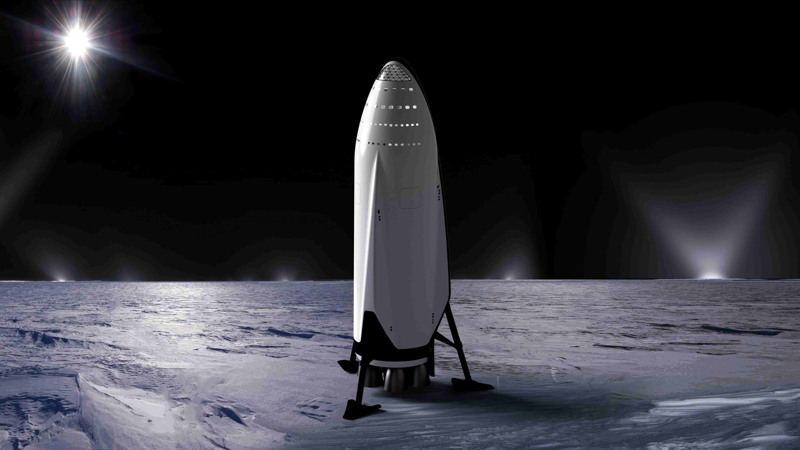 SpaceX President Declared Starship Refilling System to the Moon Next Year after