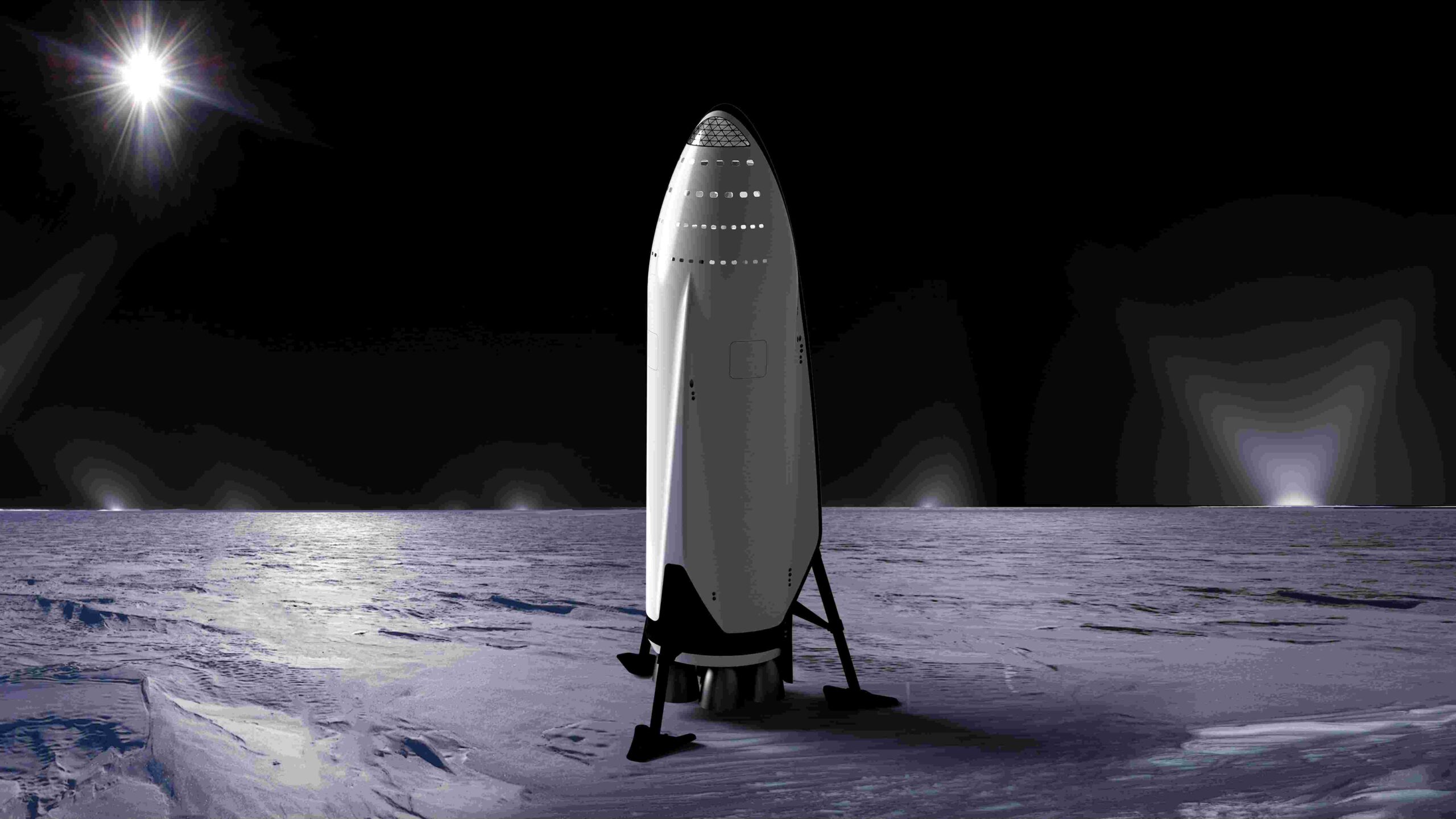 SpaceX’s Genius Solution to Build First Moon Base Shocked NASA, even China