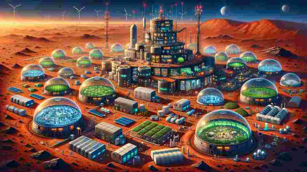 NASA's First City On Mars