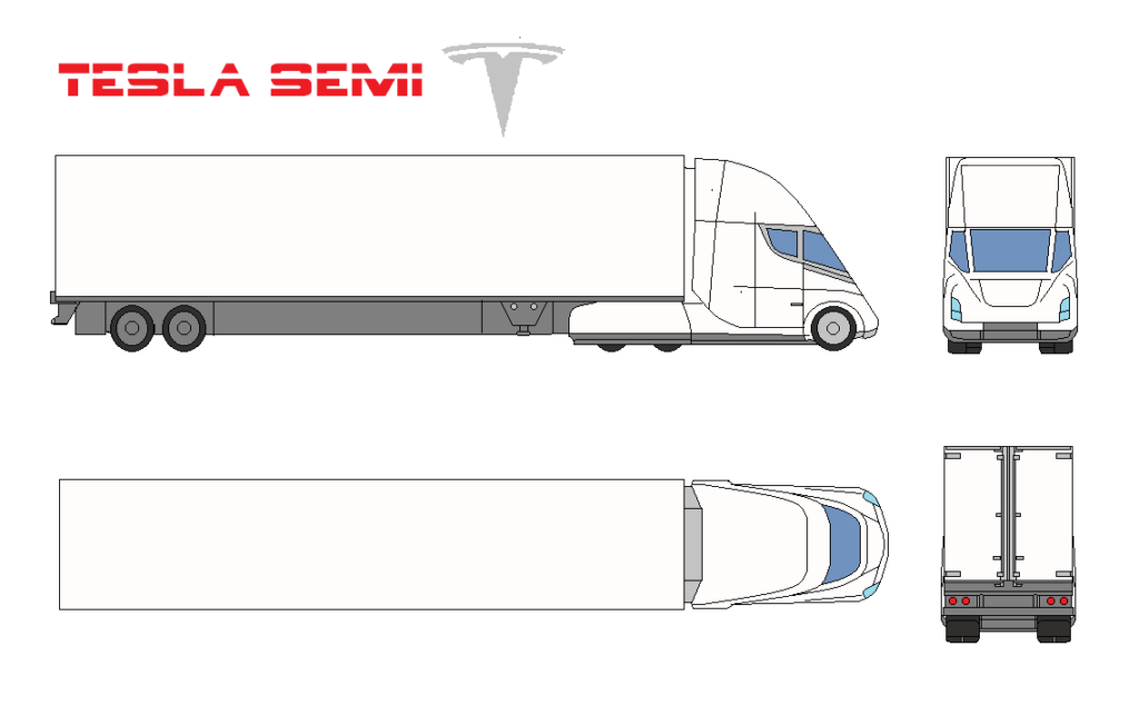New Tesla Semi Atlas First Look Amazing