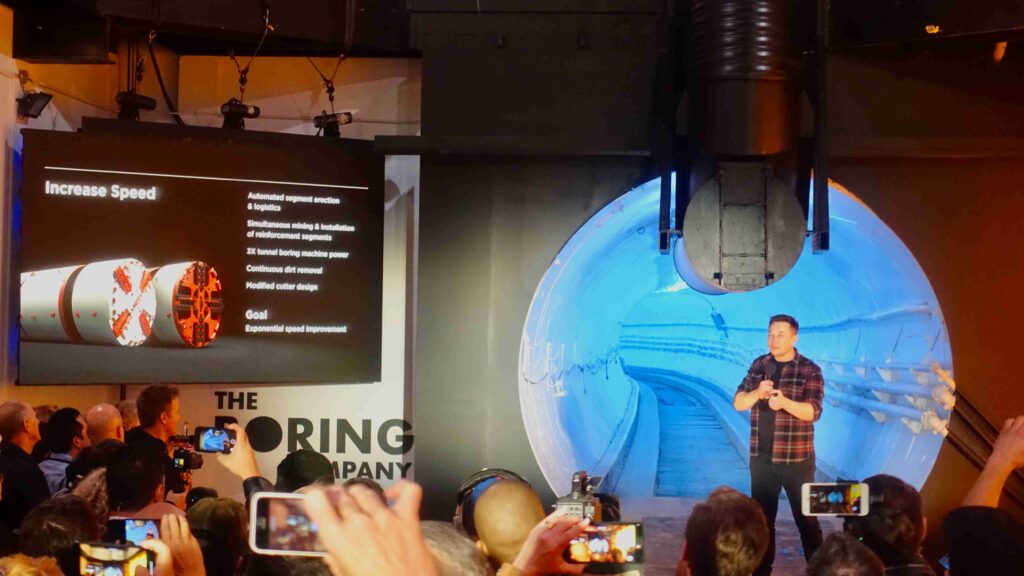 Elon Musk Reveals Major New Boring Company Update