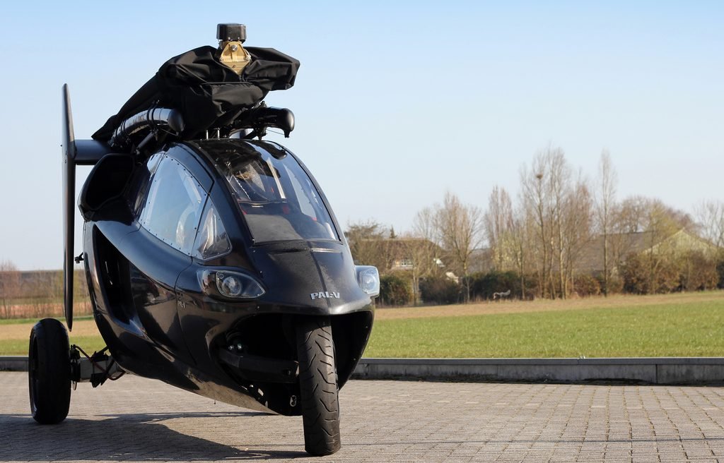 $5,000 Flying Tesla Scooter