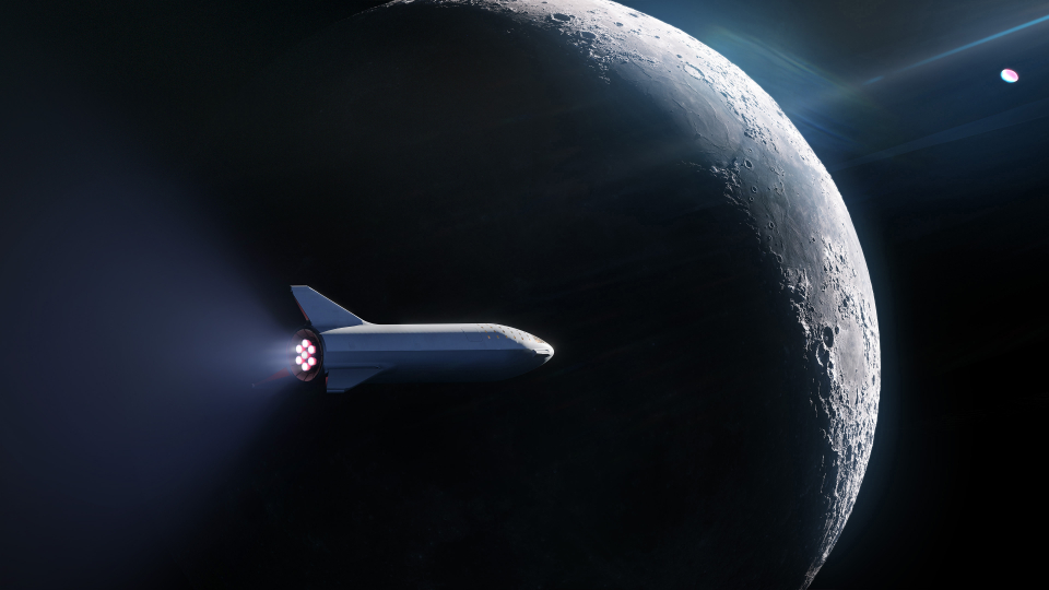 SpaceX Starship Moon Mission
