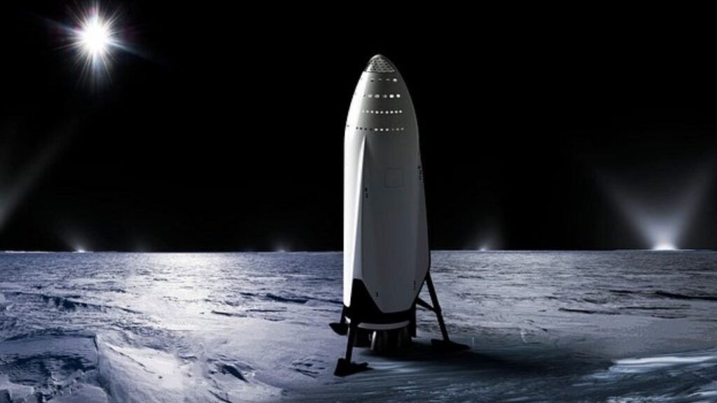 Crazy Solution to Land Astronauts from Starship HLS on the Moon Without 35m Elevator