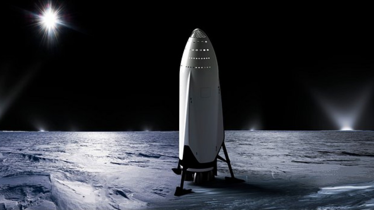 Crazy Solution to Land Astronauts from Starship HLS on the Moon Without 35m Elevator