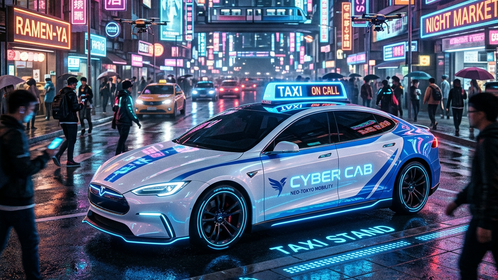 Elon Musk's New Cool Update Tesla Cybercab Robotaxi