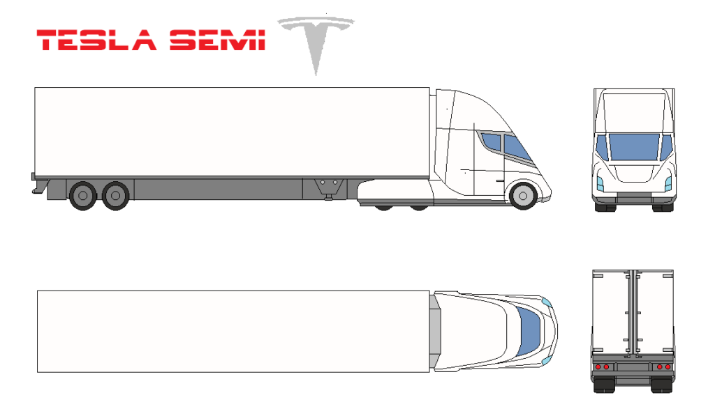 A New Upgraded Tesla Semi Truck Will Destroy Logistics