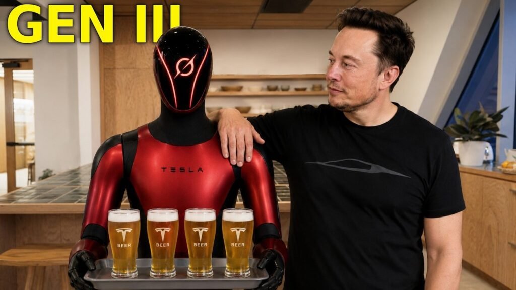 Tesla Bot Gen 3 Gets Major Upgrade For Tesla's 1M Robot Goal