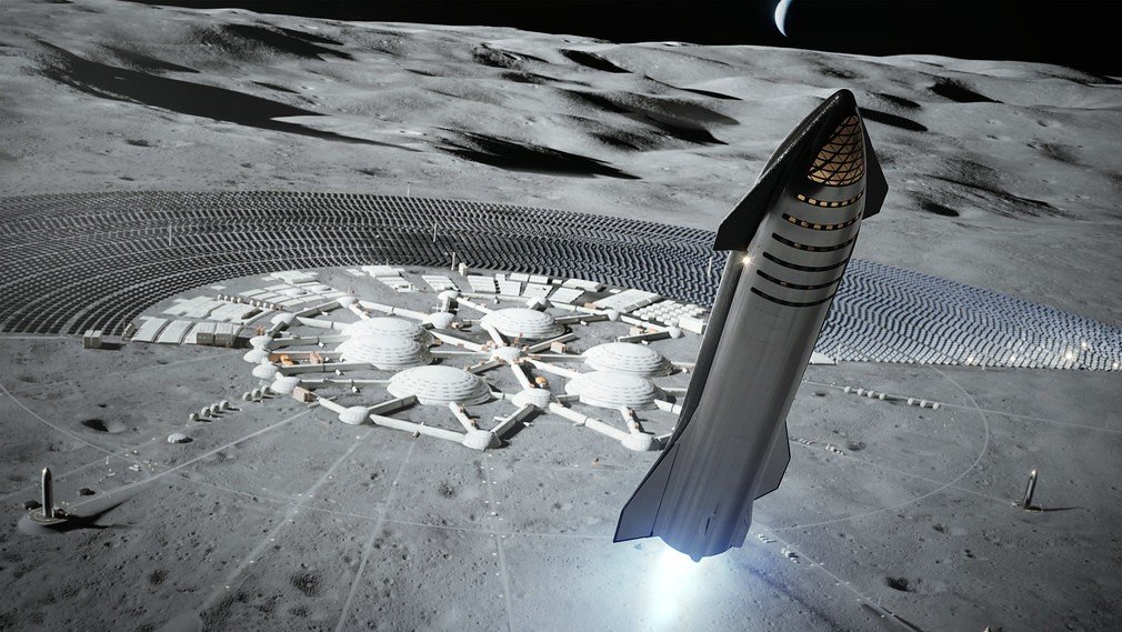 Vast Space Announced Plan to Build Moon Base with SpaceX Shocked NASA