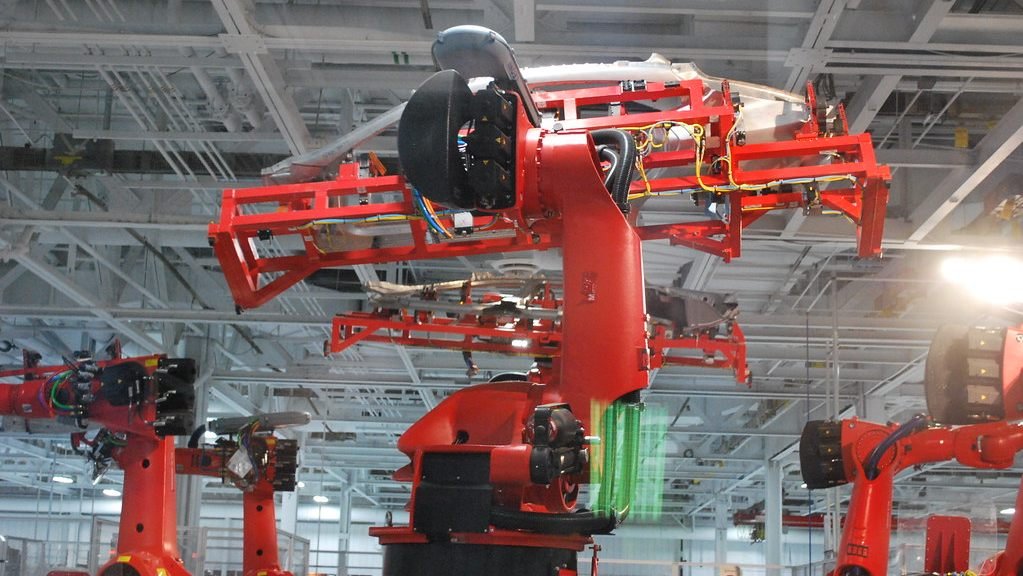 Amazing Inside 4.0 Elon Musk's Assembly Production Line