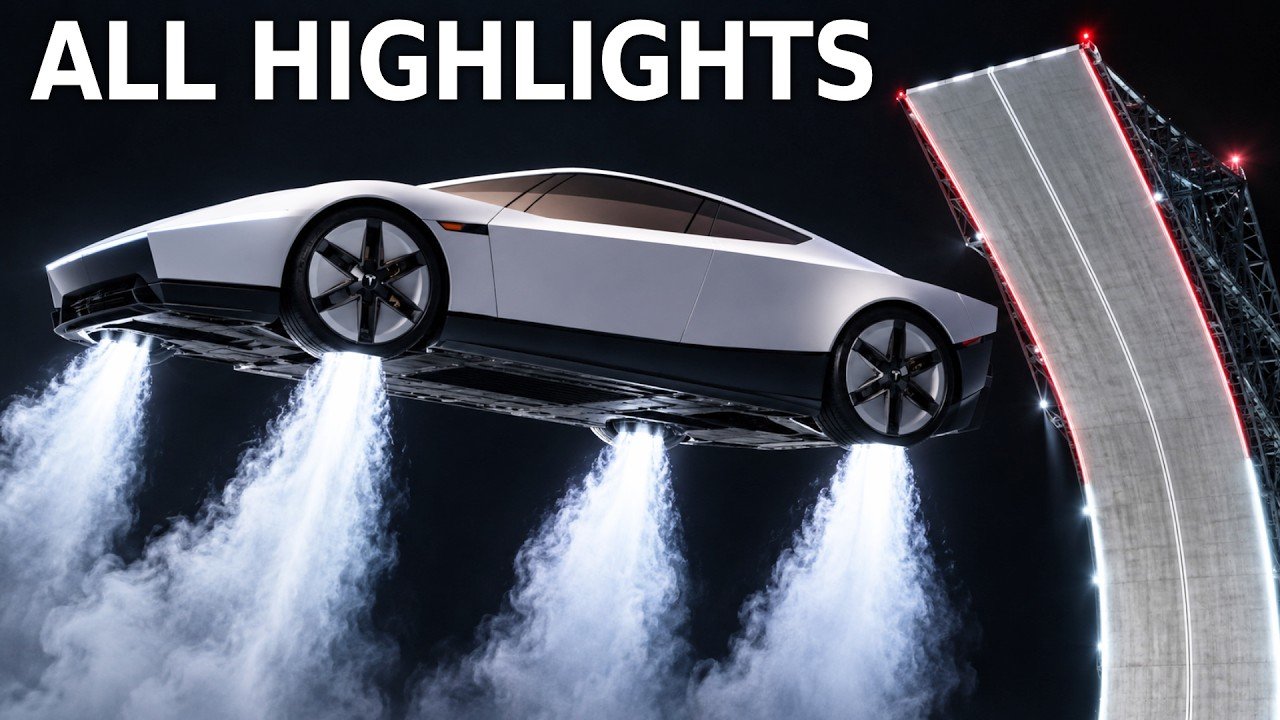 Full New Tesla Roadster Highlights INSANE Lauch Event